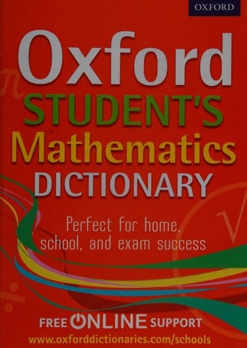 Oxf Students Mathematics Dictionary