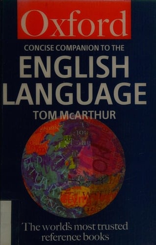 The Concise Oxford Companion to the English Language