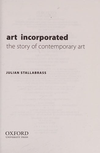 Art Incorporated: The Story of Contemporary Art