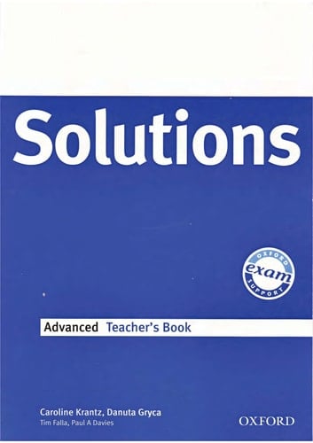 Solutions: Advanced: Teacher's Book