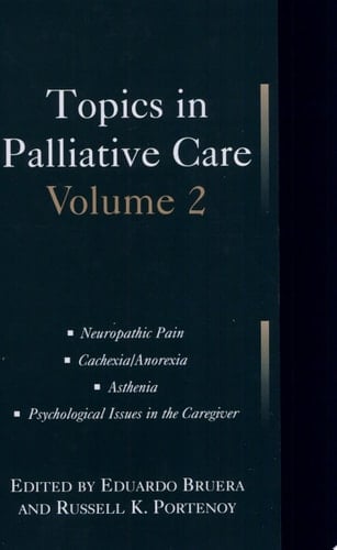Topics in Palliative Care: Volume 2 (Topics in Palliative Care Series)