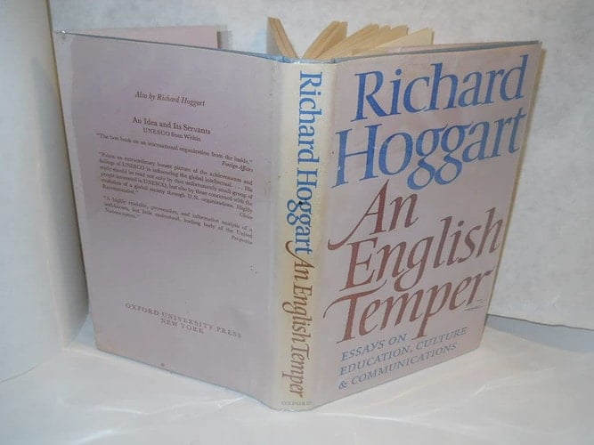 An English Temper: Essays on Education, Culture and Communication