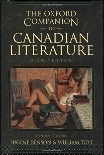 The Oxford Companion to Canadian Literature