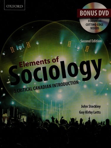 Elements of Sociology: A Critical Canadian Introduction