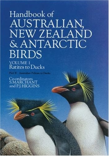 Handbook of Australian, New Zealand and Antarctic Birds, Vol. 1: Ratites to Ducks (2 Parts)