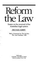 Reform the Law, Essays on the Renewal of the Australian Legal System