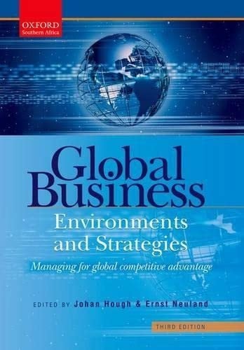Global Business Environments and Strategies