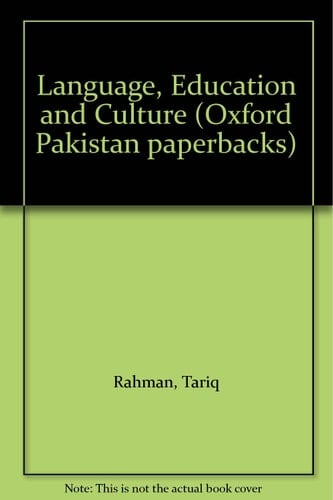 Language, Education and Culture