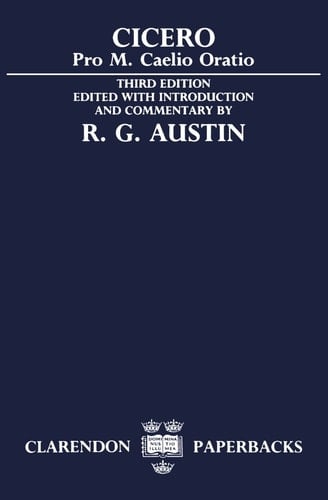 Pro Caelio (Clarendon Paperbacks)