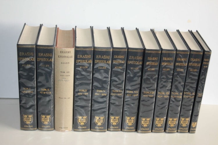 Opus Epistolarum Des. Erasmi Roterodami: 12 Volume Set