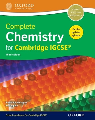 Complete Chemistry for Cambridge IGCSE Updated syllabus (Complete Science Igcse)