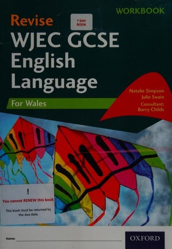 Revise WJEC GCSE English Language for Wales Workbook