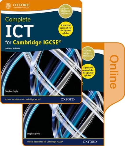 Complete ICT for Cambridge IGCSE Print and online student book pack (CIE IGCSE Complete Series)