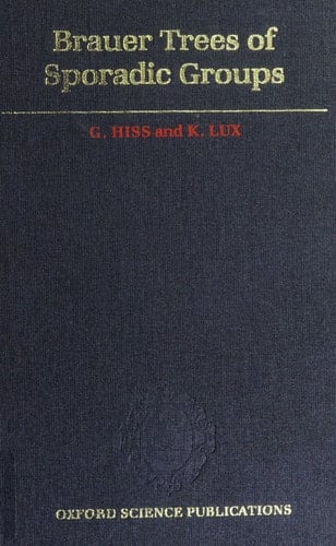Brauer Trees of Sporadic Groups (Oxford Science Publications)