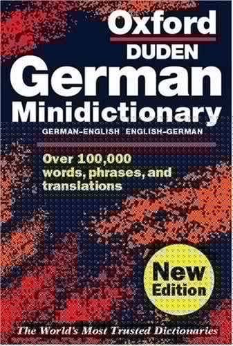 Oxford German Minidictionary