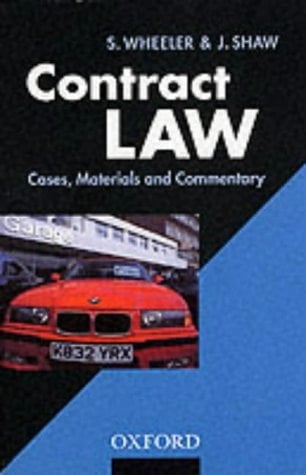 Contract Law: Cases, Materials and Commentary