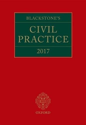 Blackstone's Civil Practice 2017 (book and digital pack)