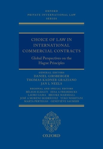 Choice of Law in International Commercial Contracts (Oxford Private International Law Series)