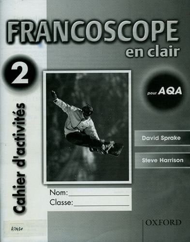 Francoscope en Clair pour AQA: Workbook 2