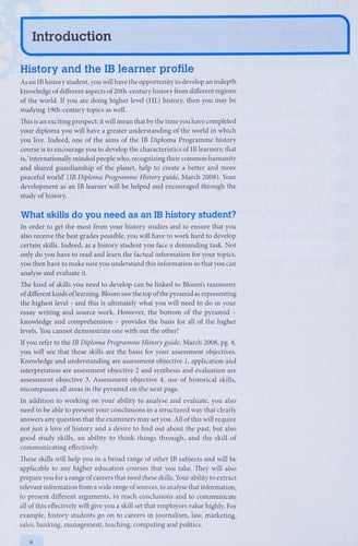IB Skills and Practice: History