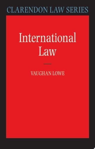 International Law (Clarendon Law Series)