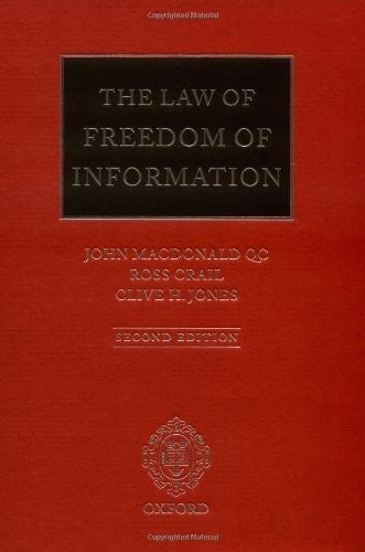 The Law of Freedom of Information