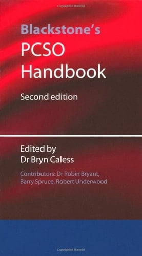 Blackstone's PCSO Handbook