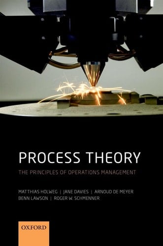 Process Theory The Principles of Operations Management