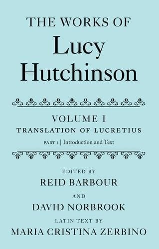 The Works of Lucy Hutchinson
