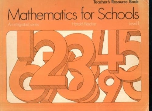 'MATHEMATICS FOR SCHOOLS: LEVEL 1, TCHRS''