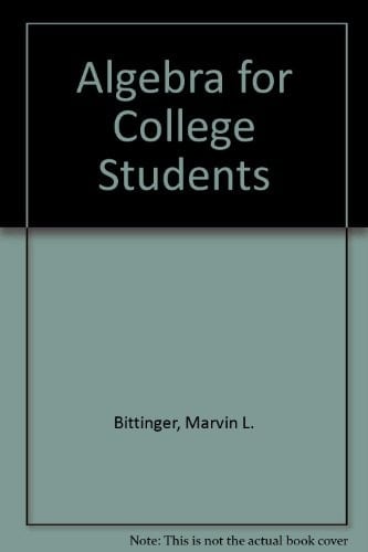 Algebra for College Students