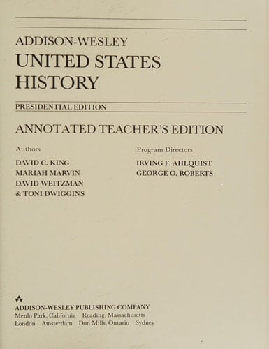 Addison-Wesley United States History