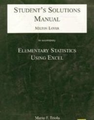 Student's Solutions Manual to accompany Elementary Statistics Using Excel