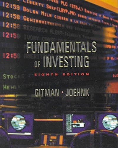 Fundamentals of Investing with Internet Guide for Finance (8th Edition)