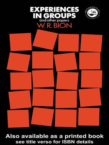 Experiences in Groups