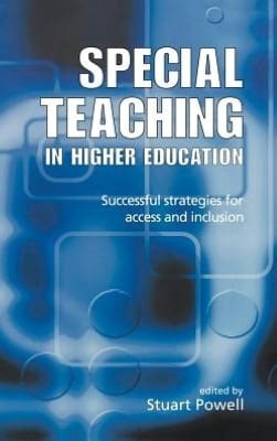 Special Teaching in Higher Education: Successful Strategies for Access and Inclusion
