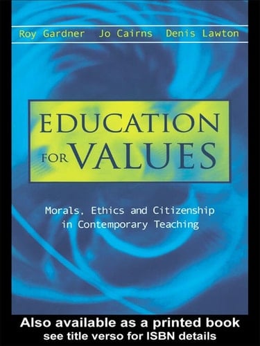 Education for Values