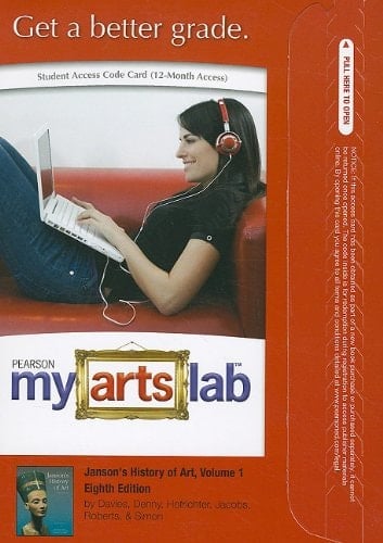 MyArtsLab without Pearson eText -- Standalone Access Card -- for Janson's History of Art, Volume 1 (8th Edition)