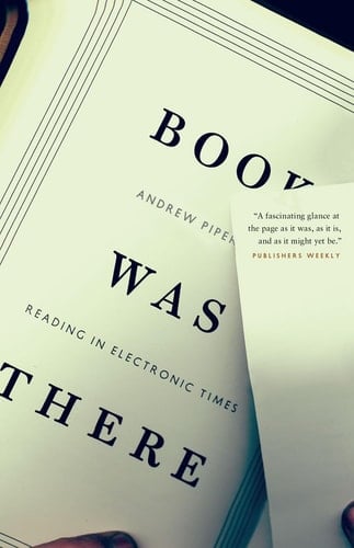 Book Was There Reading in Electronic Times