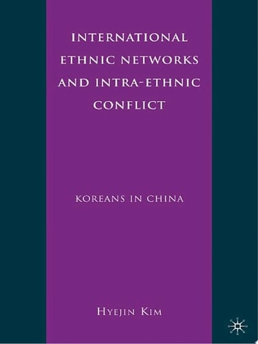International Ethnic Networks and Intra-Ethnic Conflict