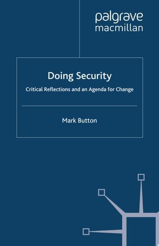 Doing Security
