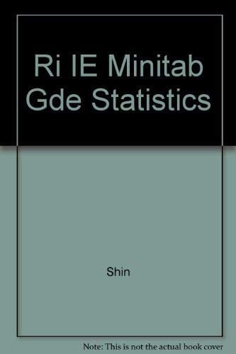 Minitab Guide For DOS Versions 8.0 and 8.2, Windows Versions 9.0 and 10.1, and Version 10 Xtra for Windows 95