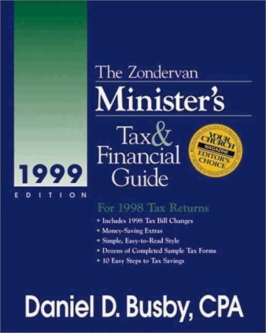 The Zondervan Minister's Tax and Financial Guide, 1998 For 1997 Tax Returns