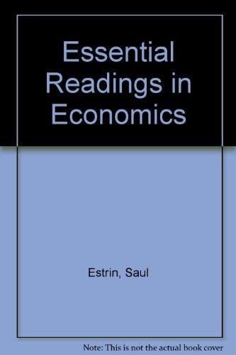 Essential Readings in Economics