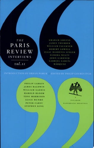 The Paris Review Interviews, II