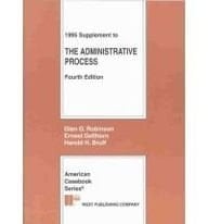 The Administrative Process: Supplement (American Casebook Series)