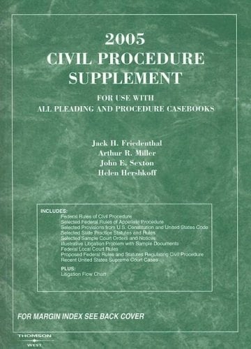 2005 Civil Procedure Supplement