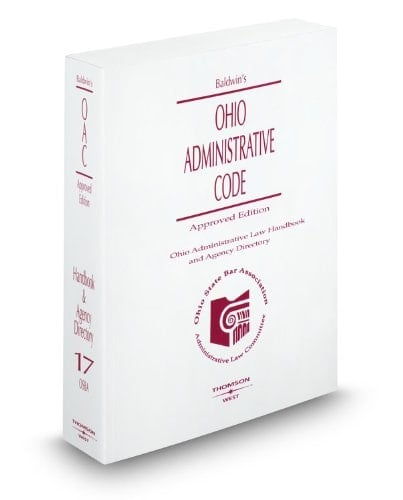 Ohio Administrative Code Complete to June 30, 2010