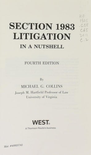 Section 1983 Litigation in a Nutshell
