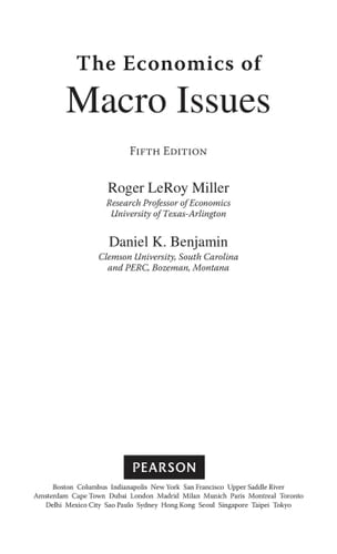 The Economics of Macro Issues